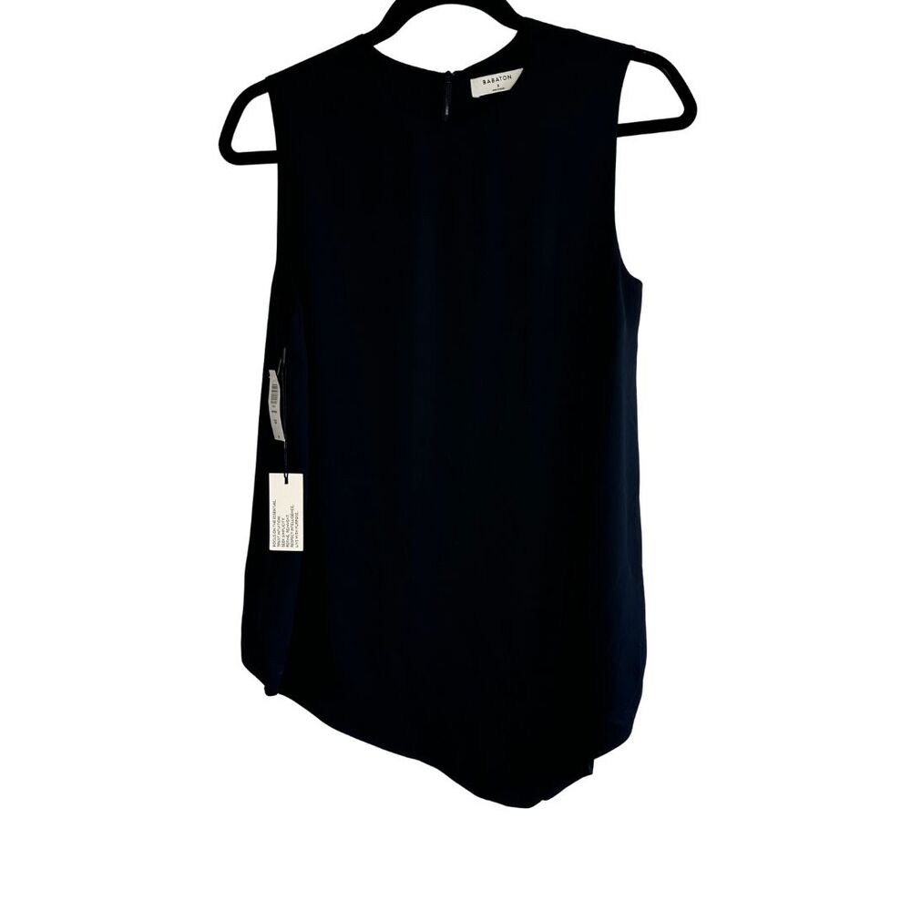 Aritzia Babaton Sleeveless Blouse in Black Size Small Hopkins‎ NWT